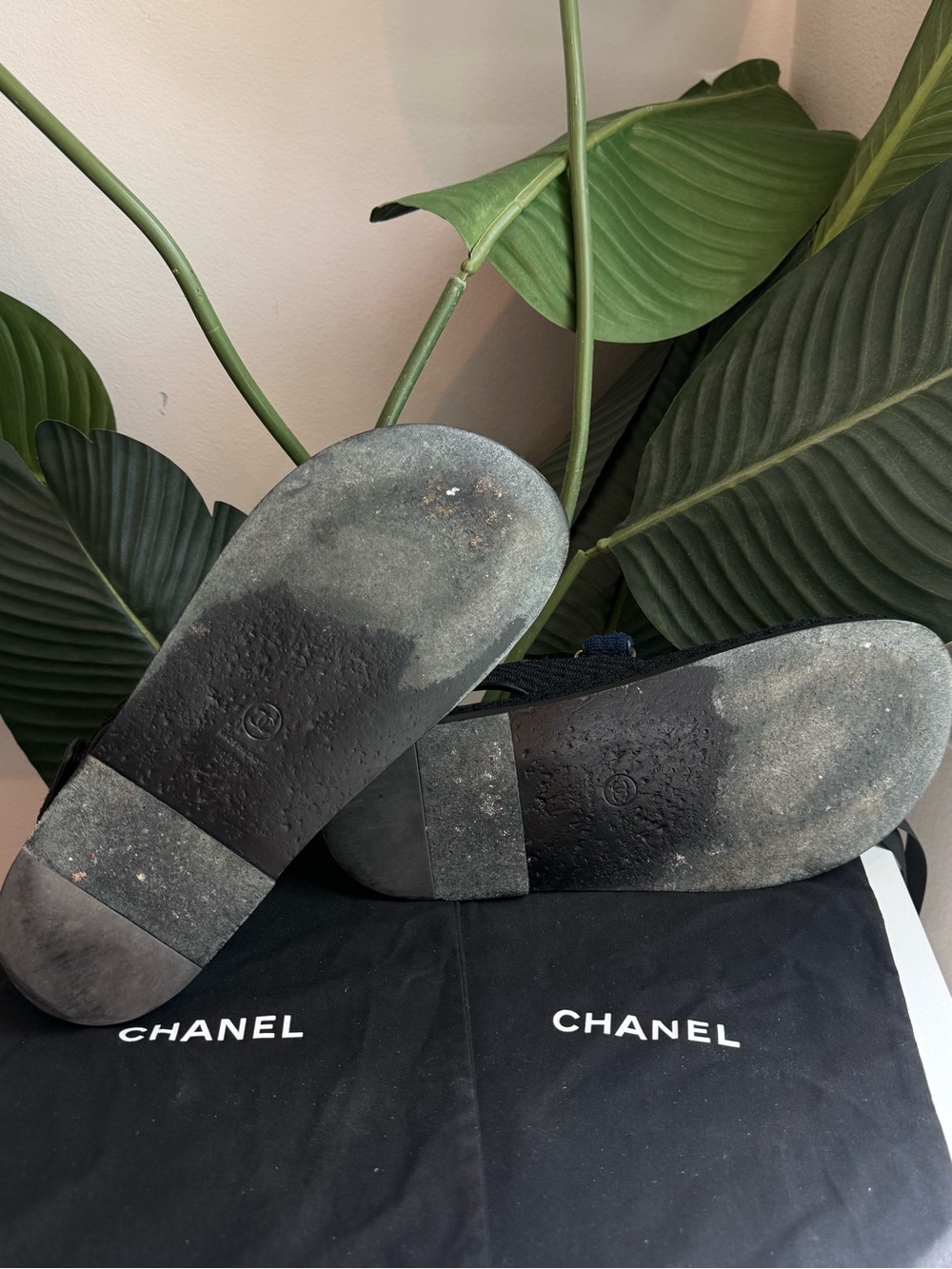 Chanel ‘22S Knit Multicolor Dad Sandal’ - Picture 6 of 8